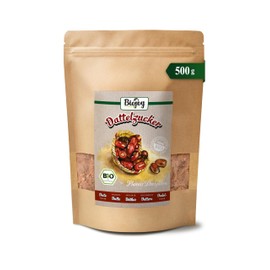 Biojoy Organic Date Sugar, Unrefined and Natural, from Deglet Nour, 500 g