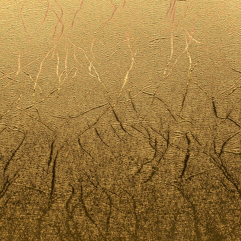 Cricut 2007741 Premium Vinyl Textured Metal - Permanent, Gold, 1.2M