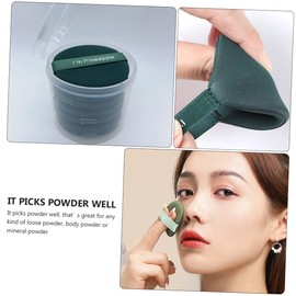 Baluue 14pcs Makeup Sponge Dual-sided Wet Dry Powder Puff for Foundation Cream Blusher Strap Soft Fluffy Texture for Smooth Application