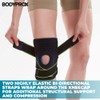 Knee Brace with Side Stabilizers & Patella Gel Pads for