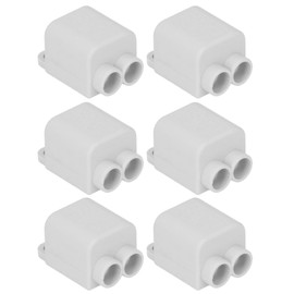 T-Type Wire Splitter Connector - High-Power 3-Way Plug Line Junction Box (6Pcs, 1000V/100A) ZK-1216