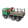 Bruder 02769 Man Timber Truck with Loading Crane and 3