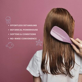 Nemah - Kids Leave-In Conditioner & Detangler with Squalane, Coconut Oil, and Rosemary - Dermatologist-Tested, Vegan, & Cruelty-Free - 4 oz.