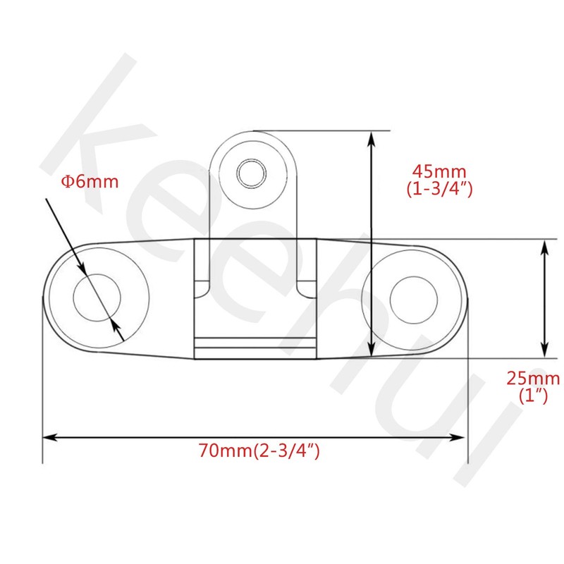 Pack of 2 Marine Grade Bimini Top 316Stainless Steel Swivel