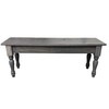 Ezekiel and Stearns Driftwood Grey English Farmhouse Bench (48)