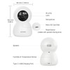ZOSI C516 2.5K Pan/Tilt Wireless Security Indoor Camera, 2.4/5GHz WiFi,