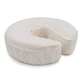 LIFESOFT Disposable Fitted Face Cradle Covers Silky Massage Headrest Covers Box of 100