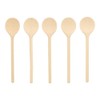 5 x Hofmeister® wooden cooking spoons, 16 cm, natural product: