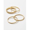 14K Gold Filled Rings for Women Non Tarinish |Stackable Ring