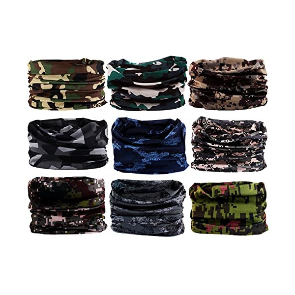 WXDRVT Neck Gaiter Cooling Face Bandana Shield Mask Scarf Cover