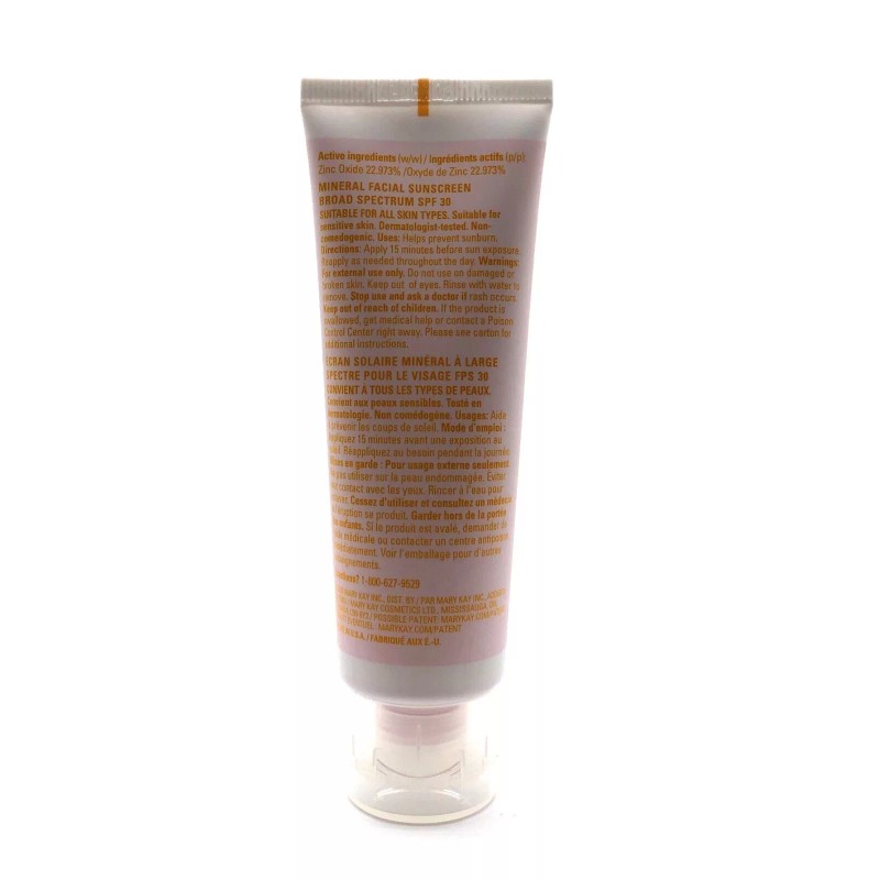 MARY KAY MINERAL FACIAL SUNSCREEN BROAD SPECTRUM SPF 30/MOISTURIZER