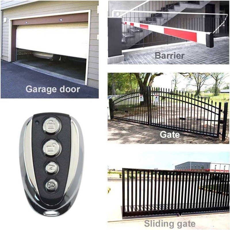 2025 Upgraded 433.92MHz Remote Control Backup Key Sliding Gate Opener