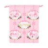 My Melody 734004 Drawstring Bag, Size M, Strawberry