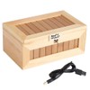 Tonysa Don't Touch the Useless Box, Wooden Desk Decoration Box,
