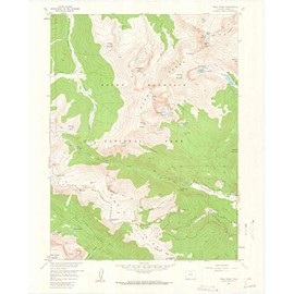 YellowMaps Trail Ridge CO topo map, 1:24000 Scale, 7.5 X 7.5 Minute, Historical, 1957, Updated 1962, 27.3 x 22 in - Polypropylene