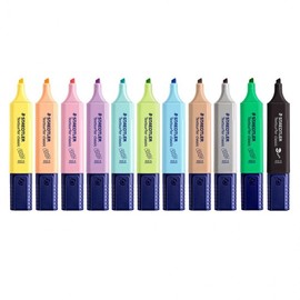 Staedtler Textsurfer Highlighter 364 Pastel Individual Colors Individual Pastel Brown (C-450) 5ea