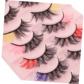 Outanaya 8 Pairs False Eyelashes Lashes Cosplay Strip Lashes Comfortable for Eye Makeup