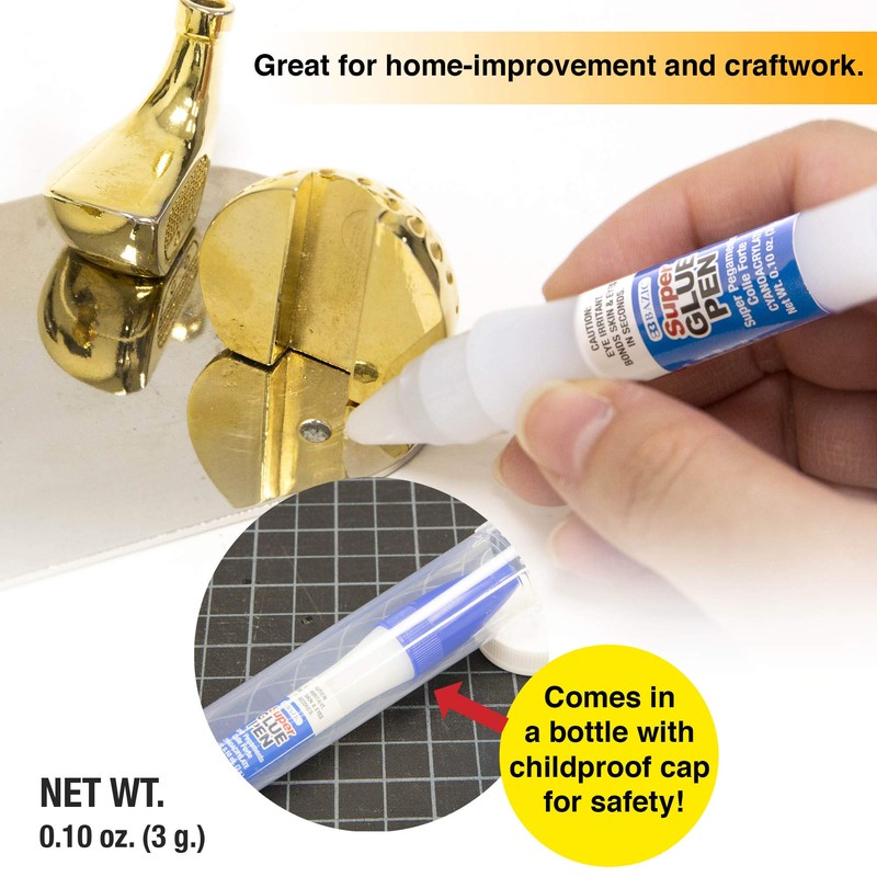 B BAZIC PRODUCTS 3G/0.10 Oz. Super Glue Pen (2008)