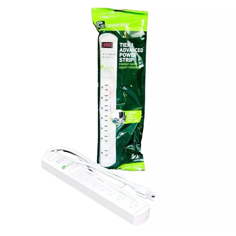 Greenlite 5x Greenlite Tier 1 Advanced 7 Outlet Surge Protecting
