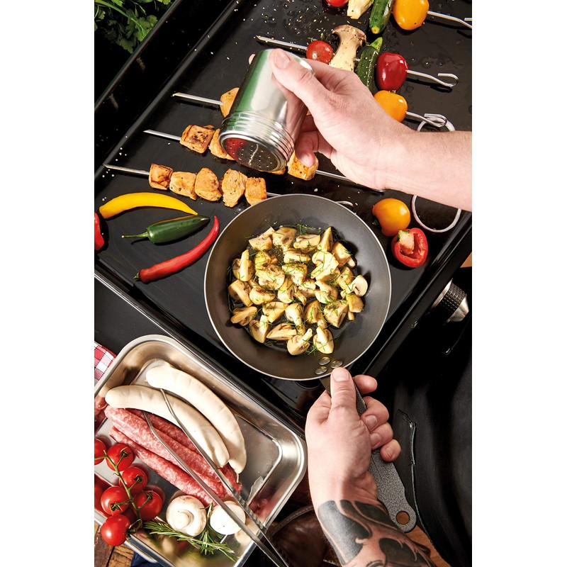 DE BUYER Outdoor Mesh Pan Ball Blue Diameter 20 cm