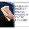 2 Microfibre Car Drying Towel – Multi-Purpose Super Absorbent Waffle