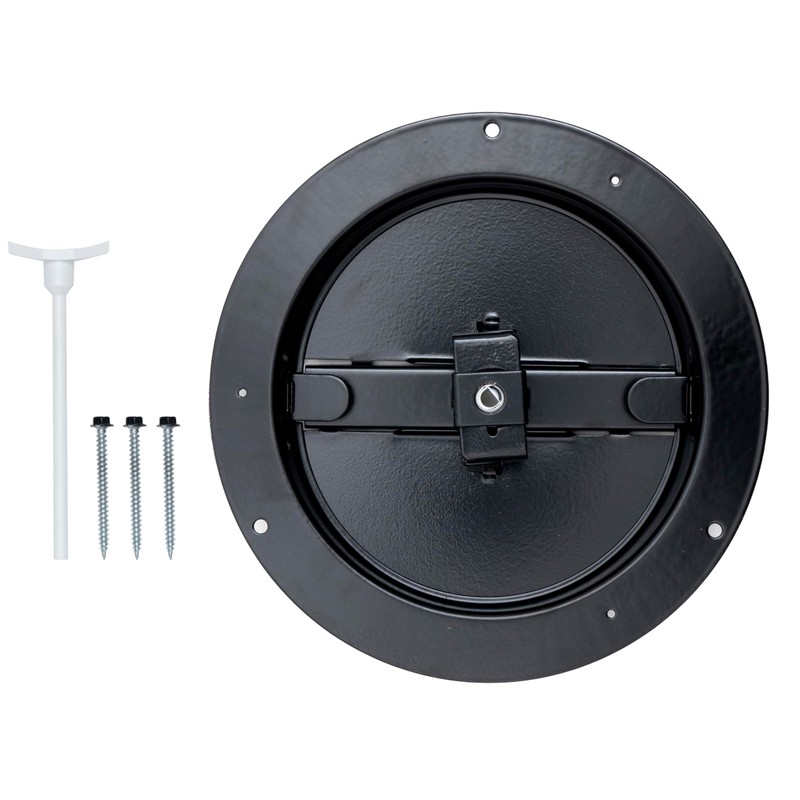 [2 Pack] Fits 6 Inch Neck Air Duct | Steel