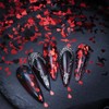 Halloween Vampire Nail Art Glitter Blood Cross Nail Sequins Decoration