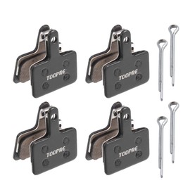 X AUTOHAUX 4 Pair Resin Disc Bike Brake Pads w/Split Pin for Shimano M315 M355