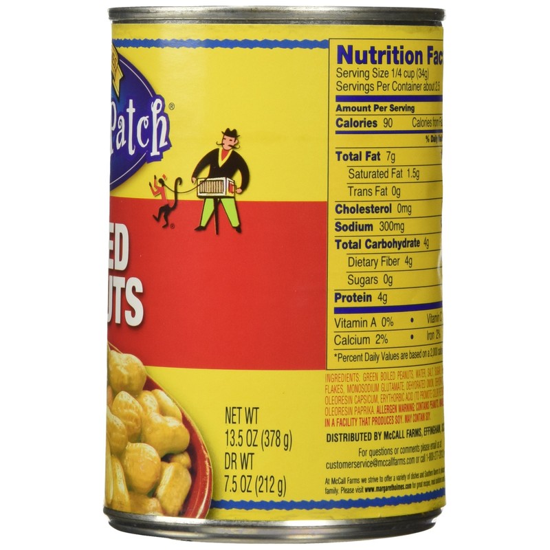 Margaret Holmes 6 Piece Cajun Style Boiled Peanuts, 5.95 Pound