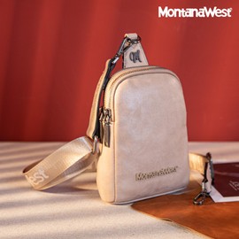 Montana West Small Crossbody Sling Bags for Women Cross Body Fanny Pack Purse with Detachable Strap
