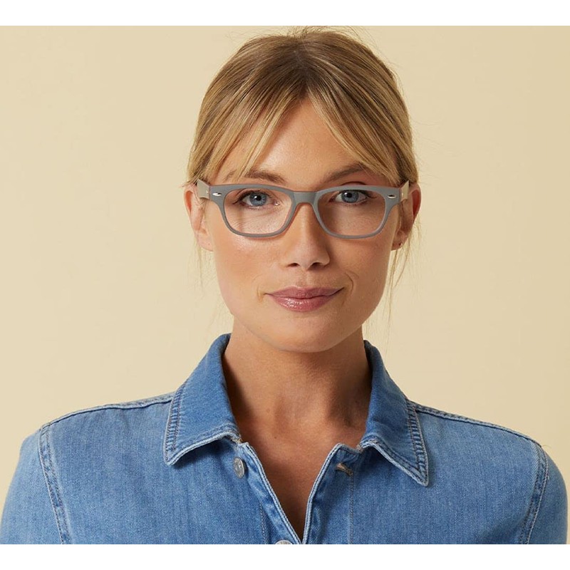 Peepers by PeeperSpecs Bellissima Square Blue Light Blocking Reading Glasses,