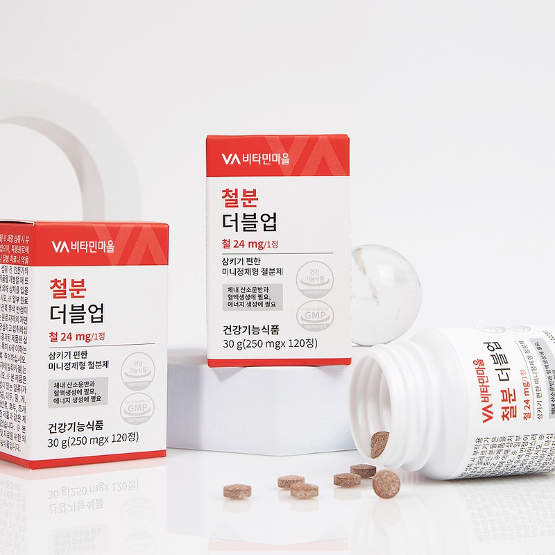 Vitamin Village [8-month supply] Vitamin Village Iron Double Up Mini