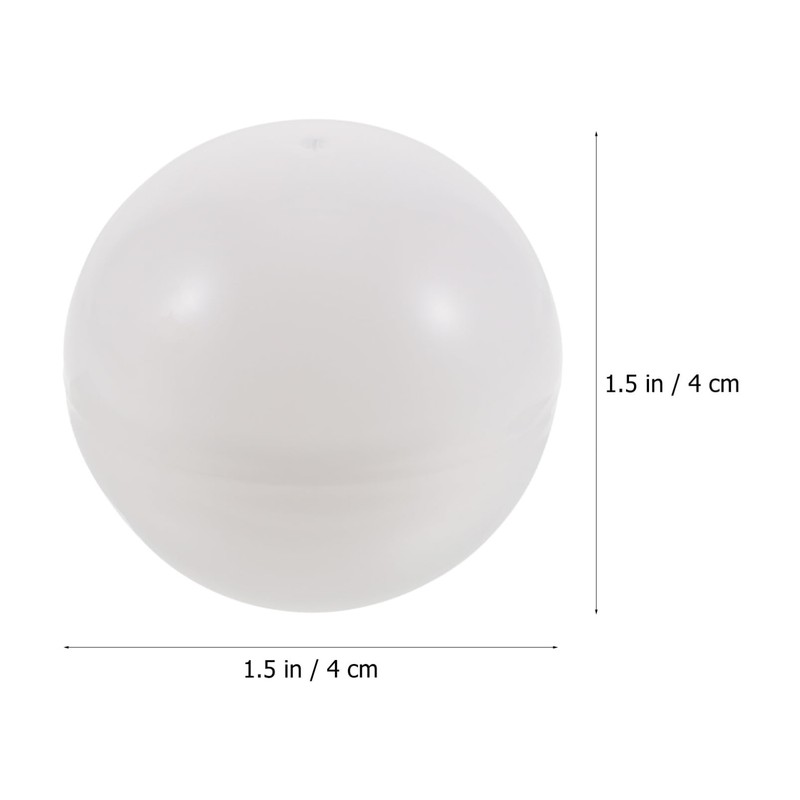 Operitacx Bingo Balls, 40mm Hollow Raffle Balls, Mini Plastic Ball