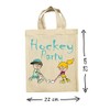clothinx Sustainable Party Bag Bag Set with Birthday Theme Hockey