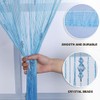 AIZESI 1PCS Beaded String Curtains for Doorways 90x200cm Crystal Door