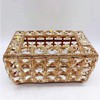 Tissue Box Crystal Iron Shining Paper Holder Home Accessories for