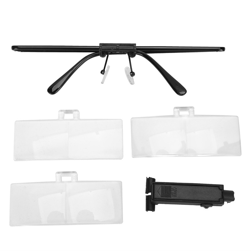Eyeglasses Magnifier LED Light Hands Free Magnifying Glass for Watch