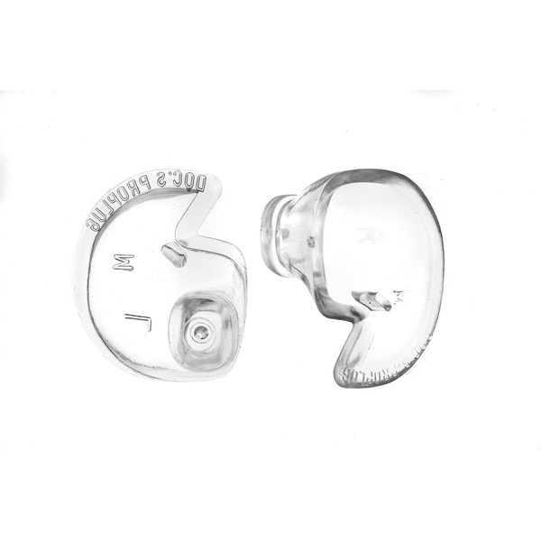 Extra Large – Vented Doc’s Proplugs – Clear – Non-LEASHED
