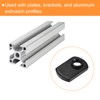 sourcing map Slide in T-Nut with Offset Thread, 10Pcs 5/16"-18