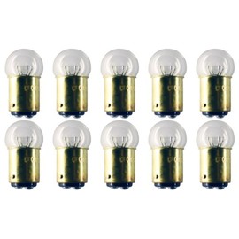 CEC Industries #1252 Bulbs, 28 V, 6.44 W, BA15d Base, G-6 shape (Box of 10)