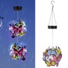 Solar Wind Chimes Lamp Suspension Solar Energy LED Wind Chimes