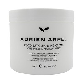 Coconut Cleansing Crème by Adrien Arpel, Facial Cleanser & Makeup Remover, Balm Hydrates & Softens Sensitive, Dry & Mature Skin, 4 oz