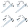 4 Pack Flat Cotter Pin & Chain 115mm for Trailer