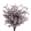 Grand Verde 29” Forget-Me-Not Artificial Flowers Faux Bouquet Long Stems