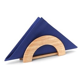 Continenta Serviettenhalter aus Gummibaumholz, Serviettenständer, Größe: 18 x 8,5 x 4,5 cm