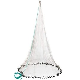 Betts 6PM Old Salt Mono Cast Net, 6-Feet, 3/8-Inch Mesh, 1-Pound Lead per Ft, Boxed