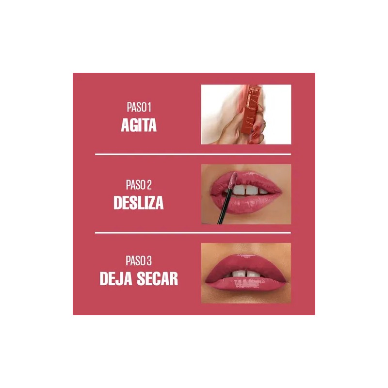 Labial Super Stay Vinyl Ink Rouge x 4.2ml