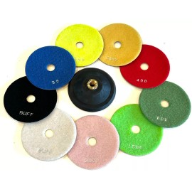 Cortefino Diamond Polishing Pads 5 Inch For Marble Concrete Stones Terrazzo Granite quartz