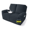 MAXIJIN Waterproof Loveseat Recliner Cover 4 Pieces Reclining Love Seat
