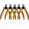 YUFANYA 5PCS Flush Cutters,Wire Cutters for Side Cut,Nut Cut with